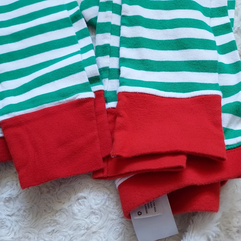Wondershop Striped winter PJ bottoms thermals 2 pair size 8 & 10